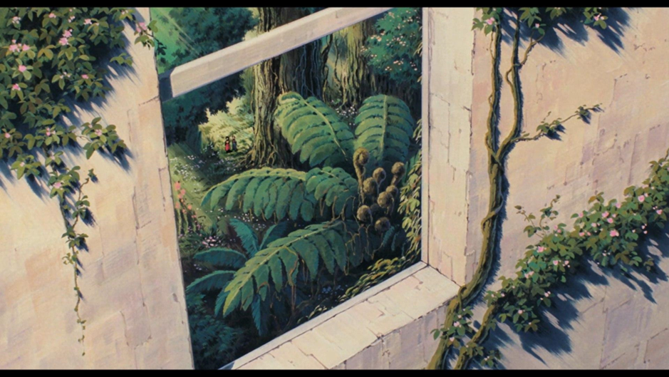 Кадр из аниме Хаяо Миядзаки «Небесный замок Лапута», 1986 г.